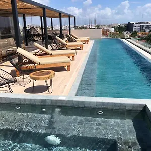 Appartement Magnifico Estudio Con Rooftop Cerca De 5ta Avenida, Playa del Carmen